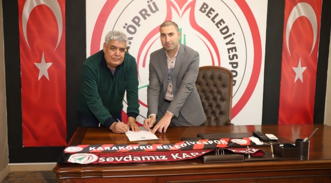 KARAKÖPRÜ BELEDİYESPOR'DA BEDİH ŞAHAPOĞLU DÖNEMİ!