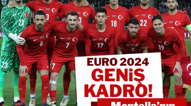A Milli Futbol Takımı'nın EURO 2024 geniş kadrosu açıklandı!