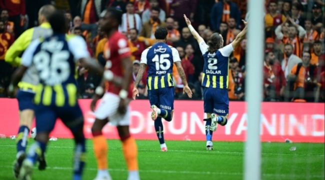 Fenerbahçe, Galatasaray'ı deplasmanda yendi!